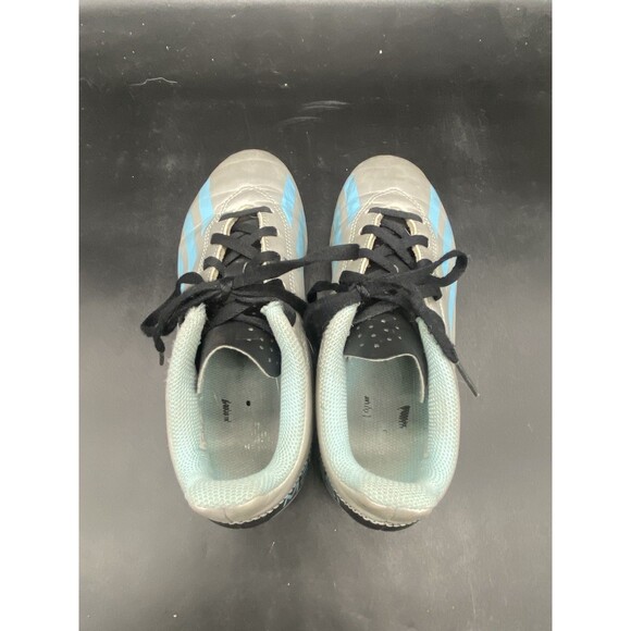 Adidas X Crazyfast Messi .4 Youth Size 4 Soccer Cleats Silver Gray Blue IE4071 - Picture 5 of 7